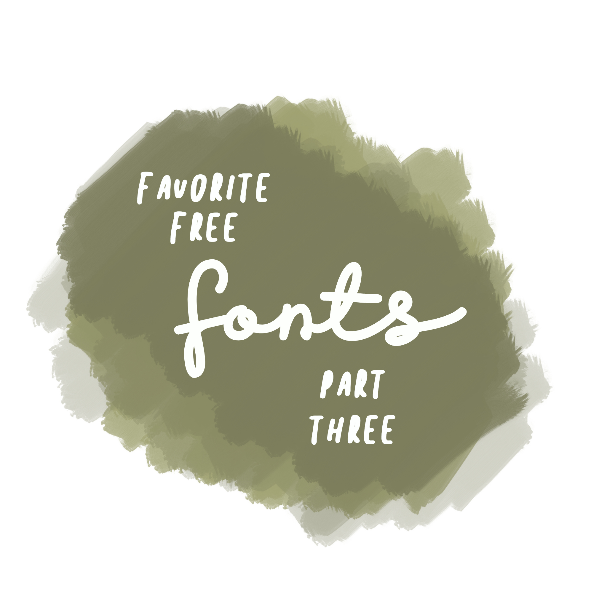My Top Twenty Favorite Free Fonts [PART THREE] – Mackenzie Billington